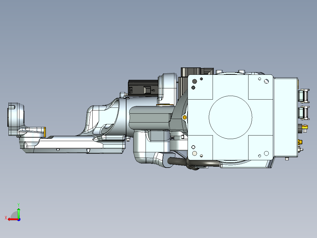 易胜ER8-1450-HW焊接机器人后视图