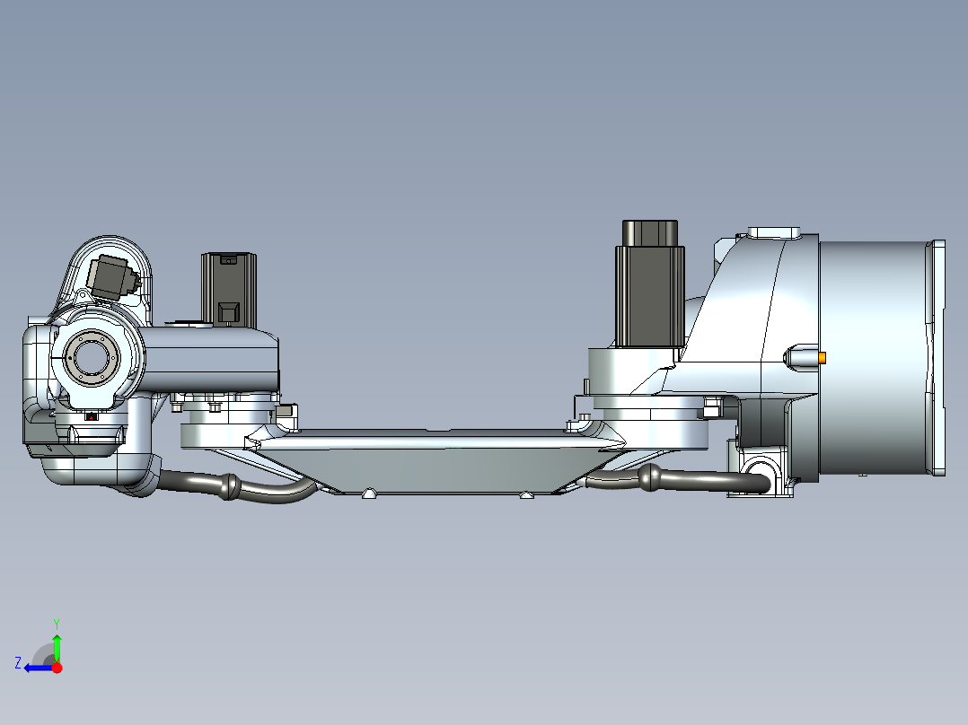 易胜ER8-1450-HW焊接机器人右视图