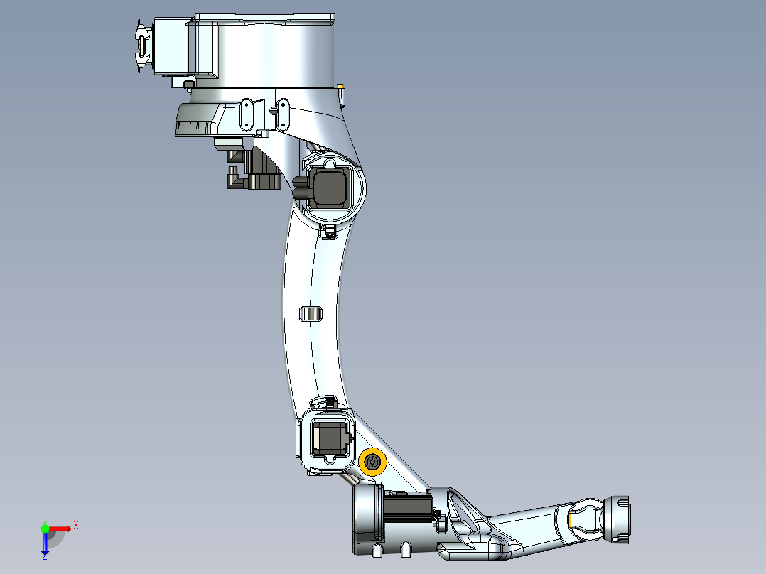 易胜ER8-1450-HW焊接机器人俯视图