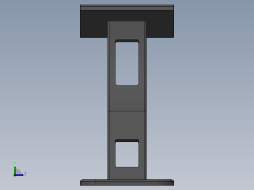 控制台 操作台mdf-podium-1831-模型格式为 sw左视缩略图