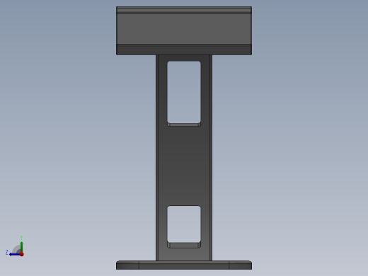 控制台 操作台mdf-podium-1831-模型格式为 sw右视缩略图