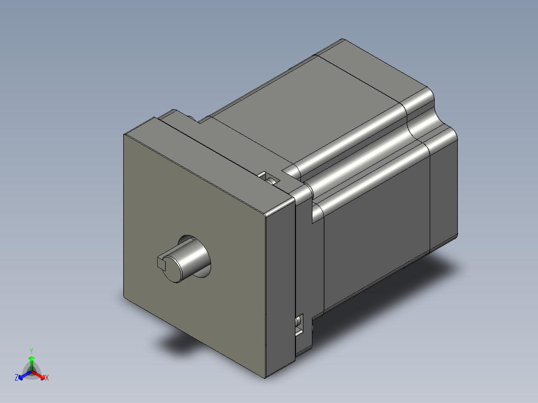 KTH170铝体内嵌丝杆模组马达外露KTH170-C10-400-BC-B86-C4_86主视图