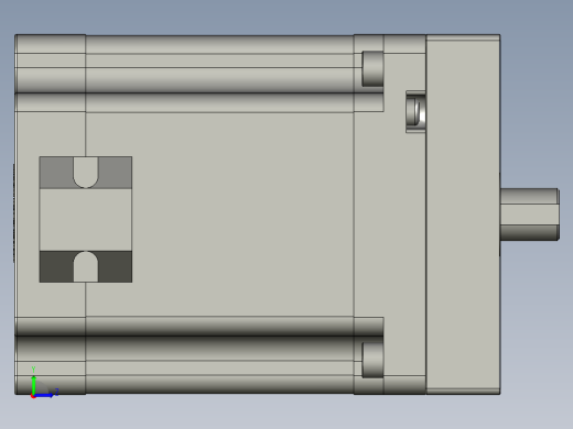 KTH170铝体内嵌丝杆模组马达外露KTH170-C10-400-BC-B86-C4_86左视缩略图