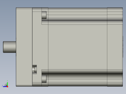 KTH170铝体内嵌丝杆模组马达外露KTH170-C10-400-BC-B86-C4_86右视缩略图