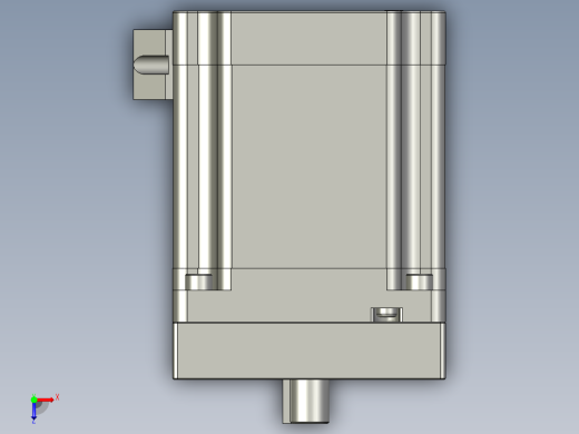 KTH170铝体内嵌丝杆模组马达外露KTH170-C10-400-BC-B86-C4_86俯视缩略图