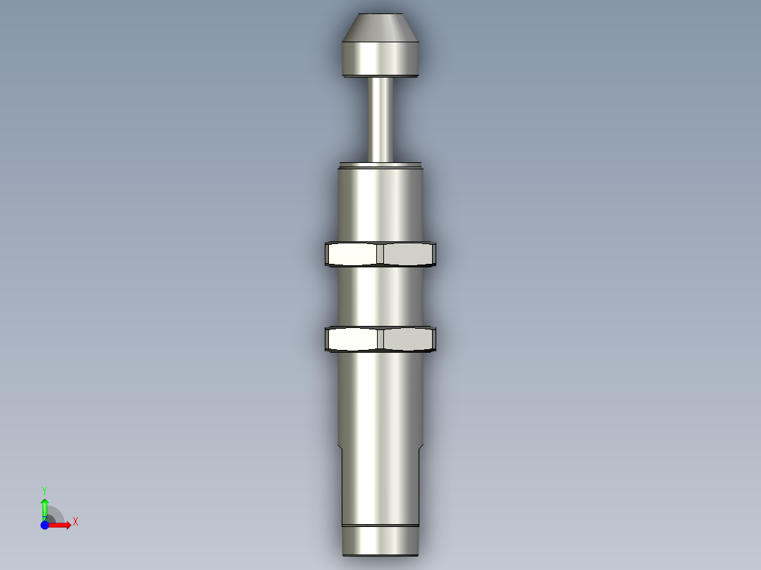 油压缓冲器ACA2020-2前视图