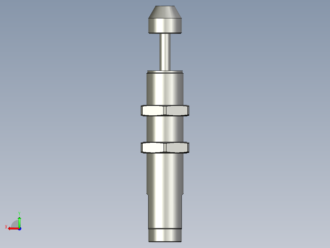 油压缓冲器ACA2020-2后视图