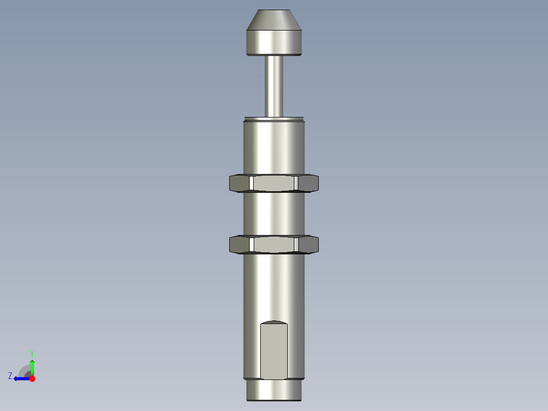 油压缓冲器ACA2020-2右视图