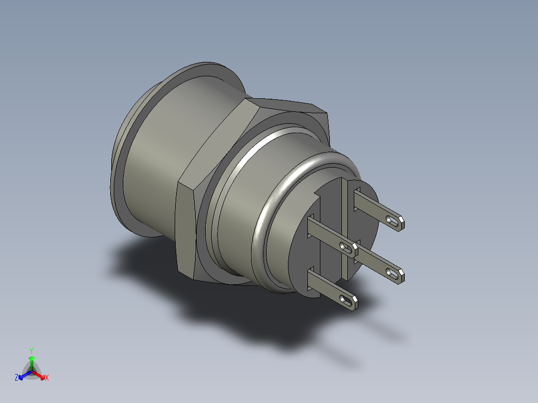 带灯LAS1GQ_11LAS1GQH_11E自复式主视图