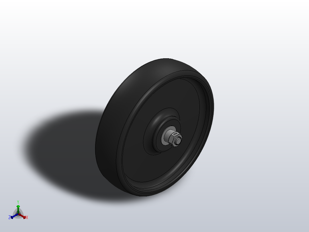 脚轮Colson-6_08298_93TF主视图