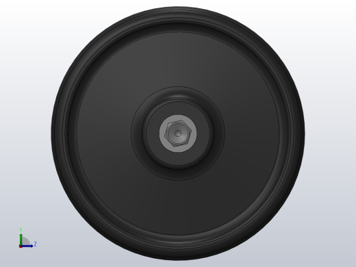 脚轮Colson-6_08298_93TF左视缩略图