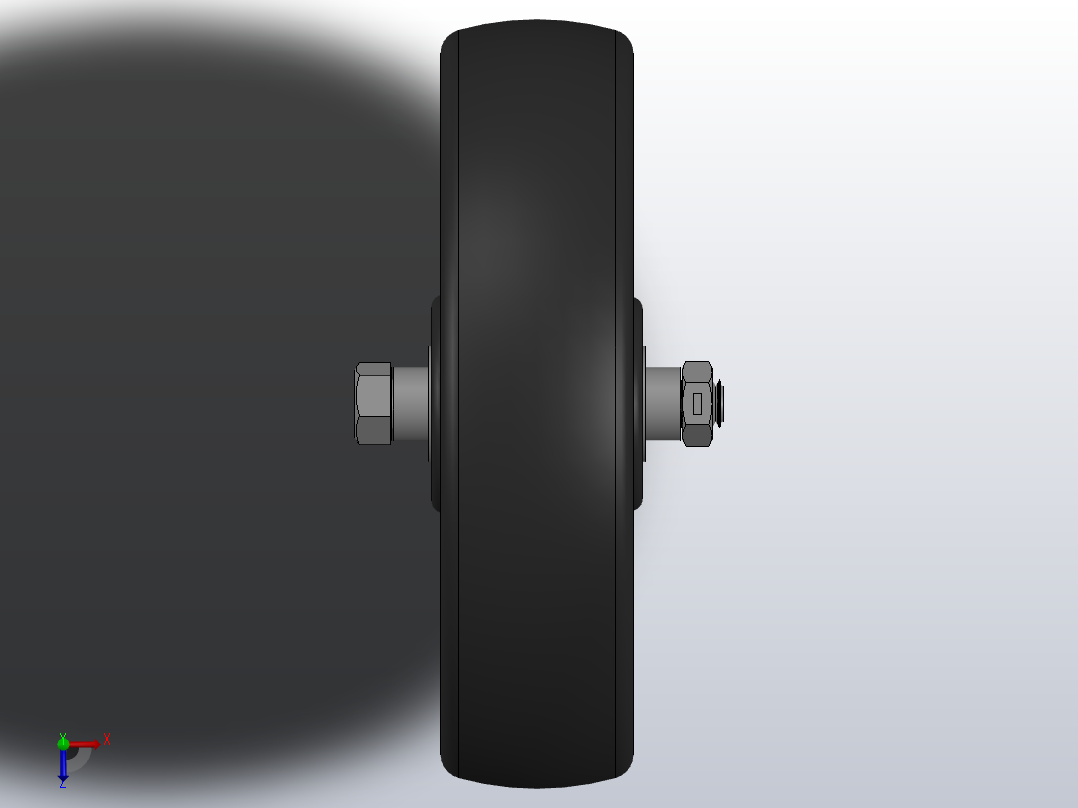 脚轮Colson-6_08298_93TF俯视图