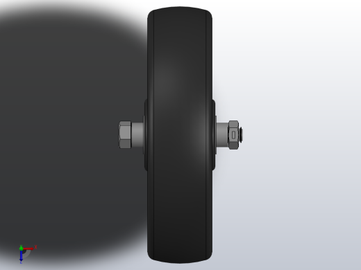 脚轮Colson-6_08298_93TF俯视缩略图