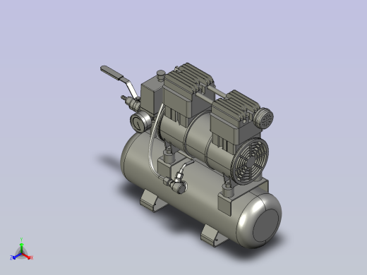 9L 无油静音空气压缩机