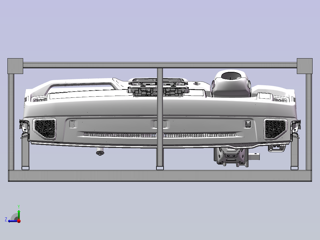 组合仪表总成主视图