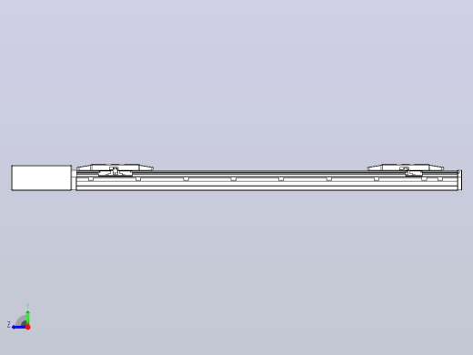皮带直线轴双滑块型TPA-GCBS-150-P80-L325-QR-M75-N3右视缩略图