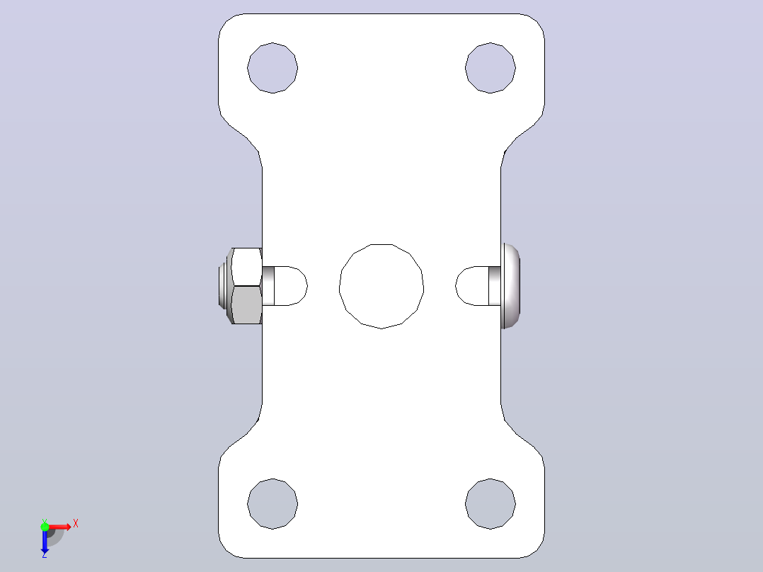 脚轮PARTserver50500925俯视图