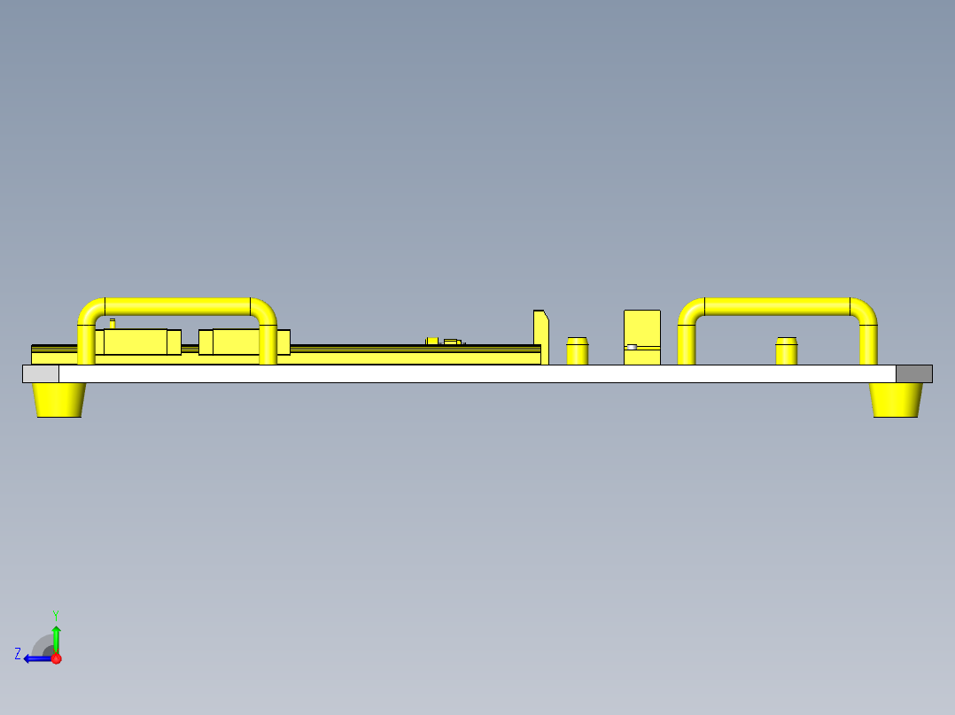 工件组装精度检查夹具右视图