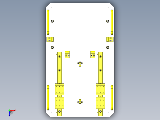工件组装精度检查夹具俯视缩略图