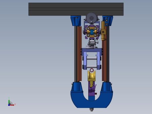 小型液压圆管冷弯成形机成型及退料机构设计(sw+cad+说明书)前视缩略图
