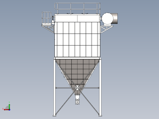 空气净化装置-大型工业除尘器SW2010后视缩略图