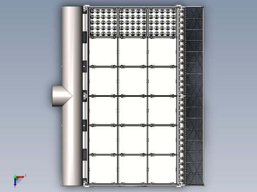 空气净化装置-大型工业除尘器SW2010俯视缩略图