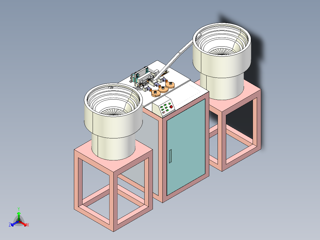 网线水晶端子埋片全自动设备