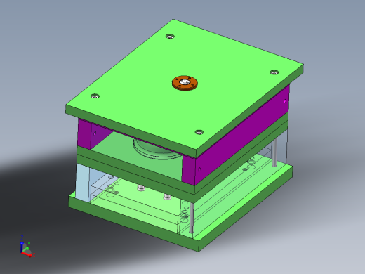 家庭塑料碗的注塑模具设计