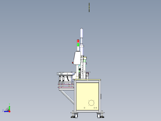 A11_微型齿轮齿轴铆压机自动上下料方案SW2017右视缩略图