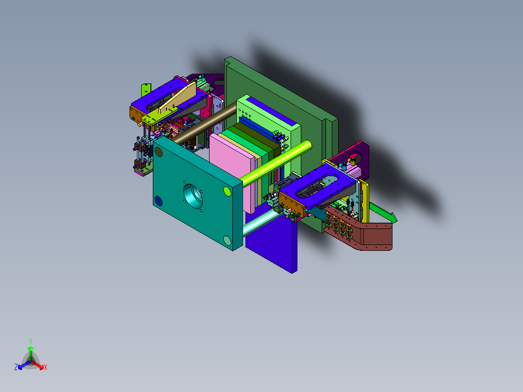 卷材冲压自动整平送料机