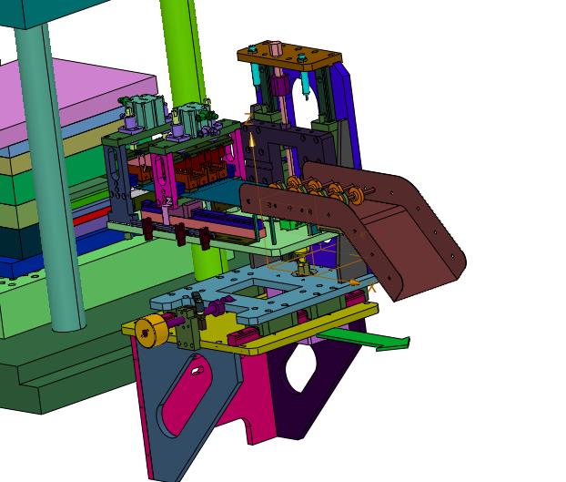 卷材冲压自动整平送料机