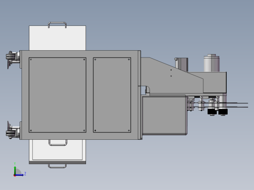 手机点胶机左视缩略图