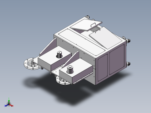手机点胶机正等轴测缩略图