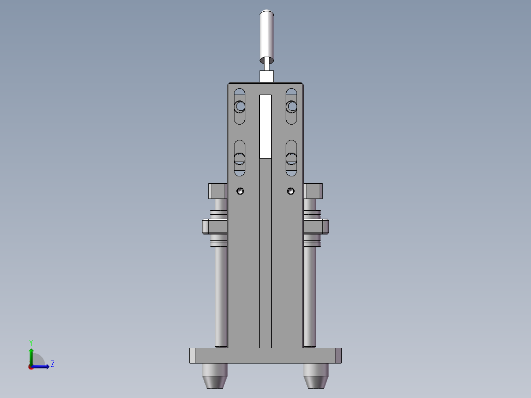 IC切脚折弯左视图
