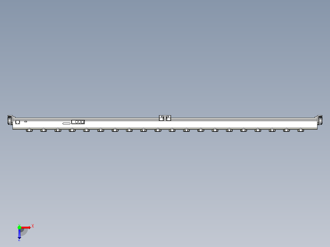 基恩士SJ-H132V_kc图纸模型俯视图