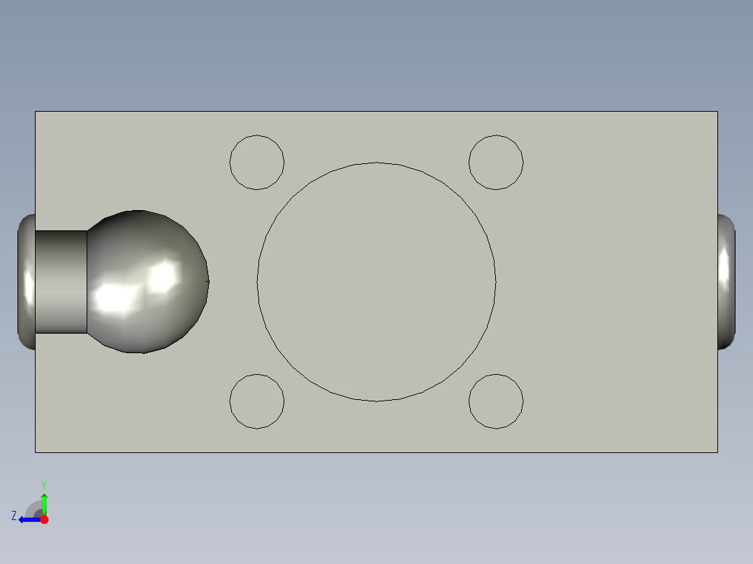 普通气爪PH01-06A右视图