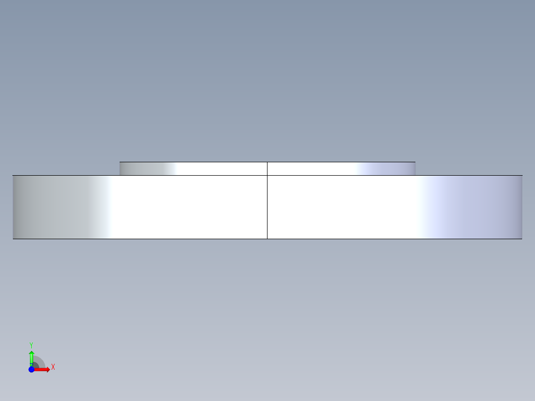聚氯乙烯配件25-Sch80_Blind Flange_853-040_4in前视图