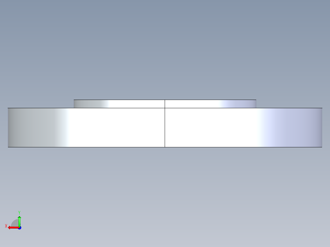 聚氯乙烯配件25-Sch80_Blind Flange_853-040_4in后视图