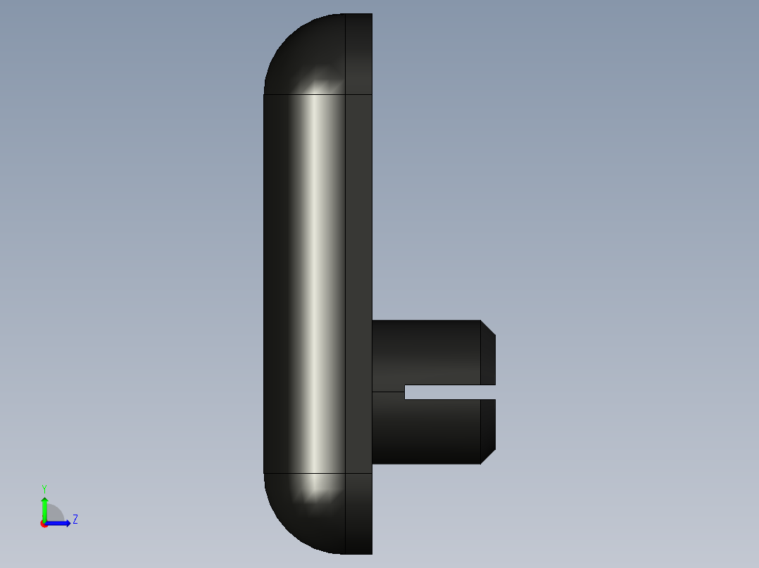 型材-BR 15X30 COVER CAP 3842338990左视图