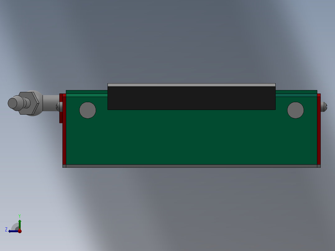 HGH-CA系列直线导轨[HGH(四方型)20C(重负荷)A(上锁式)]_滑块右视图