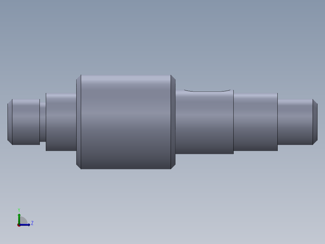 机械零件图13左视图