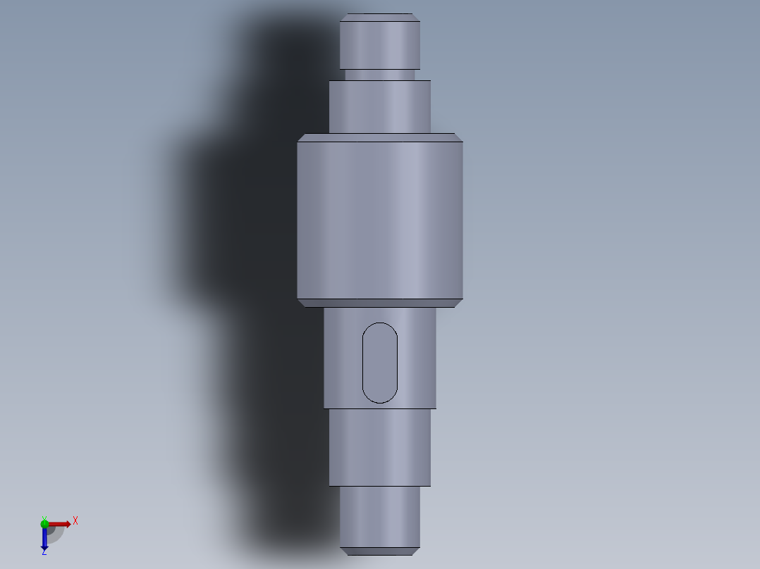机械零件图13俯视图