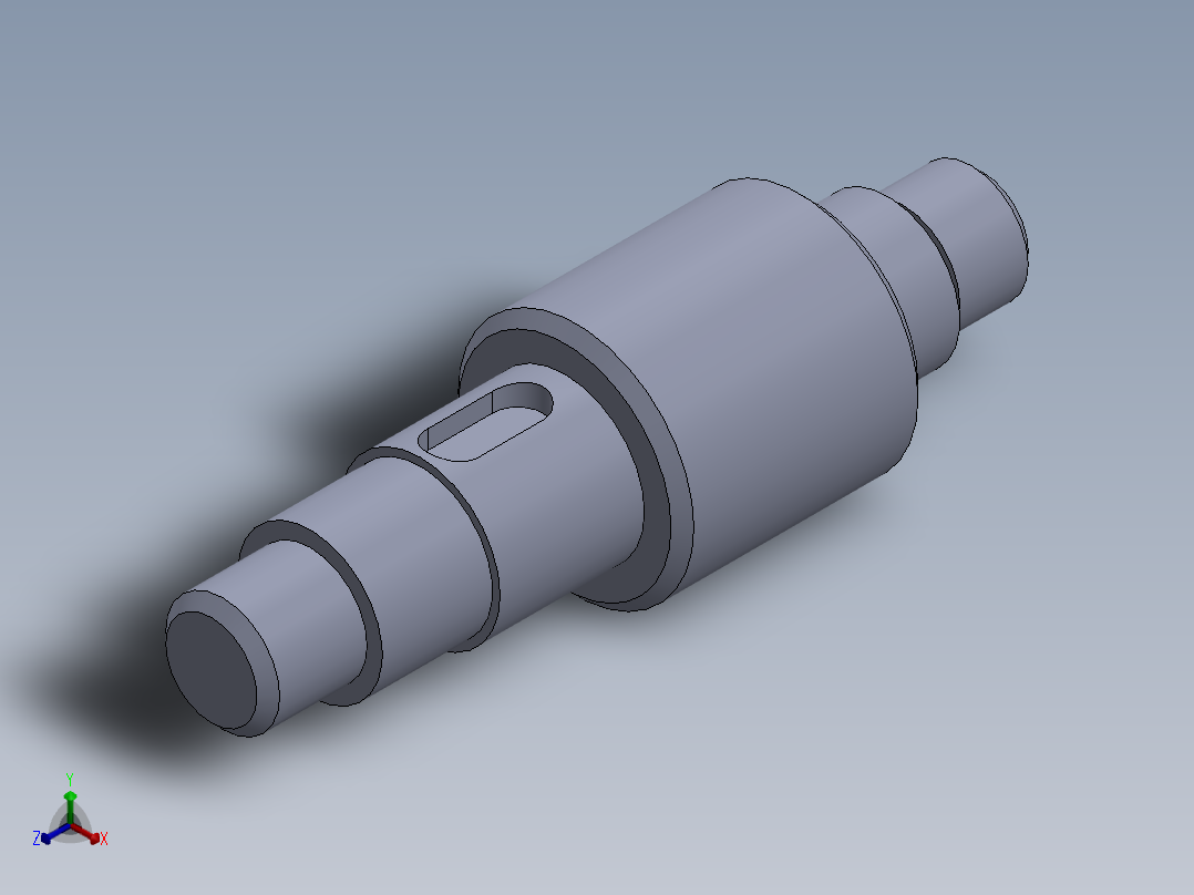 机械零件图13正等轴测图