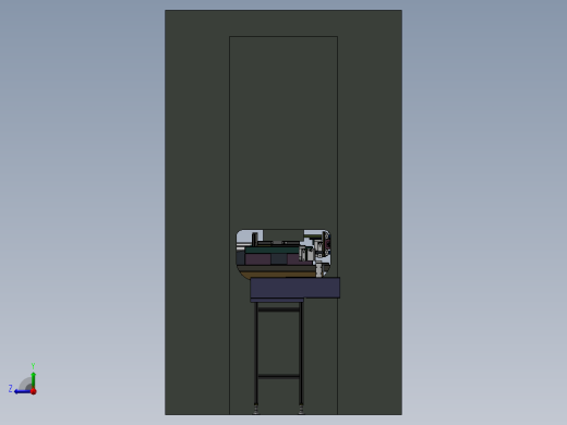 模内搬运 3D模型右视缩略图