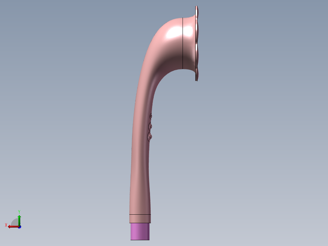 宝宝专用花洒后视图