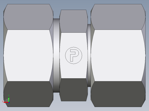 卡套式工业通用硬管接头EO_Distance_piece_adapter_DA22ZLCF后视缩略图