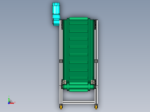 LE-XC5050-Z形升降左边驱动输送线前视缩略图