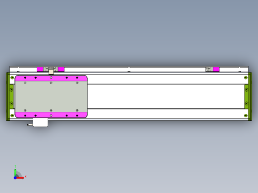 威洛博LC系列3d模型模组LC14S2Y-S450前视缩略图
