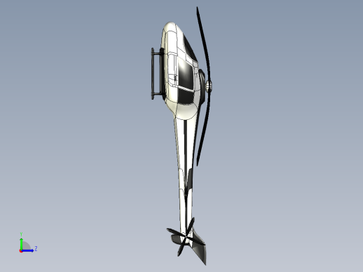 直升飞机 飞机模型设计 (45)左视缩略图