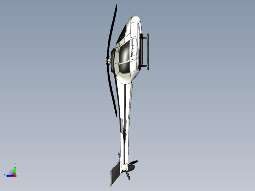 直升飞机 飞机模型设计 (45)右视缩略图